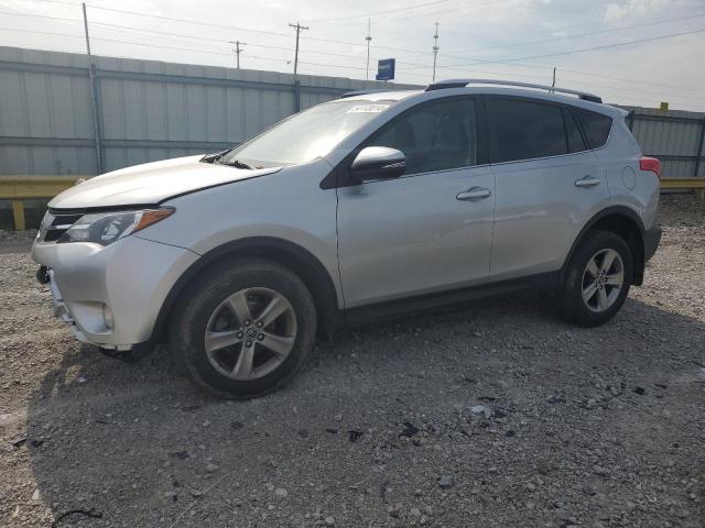  TOYOTA RAV4 2015 Сріблястий