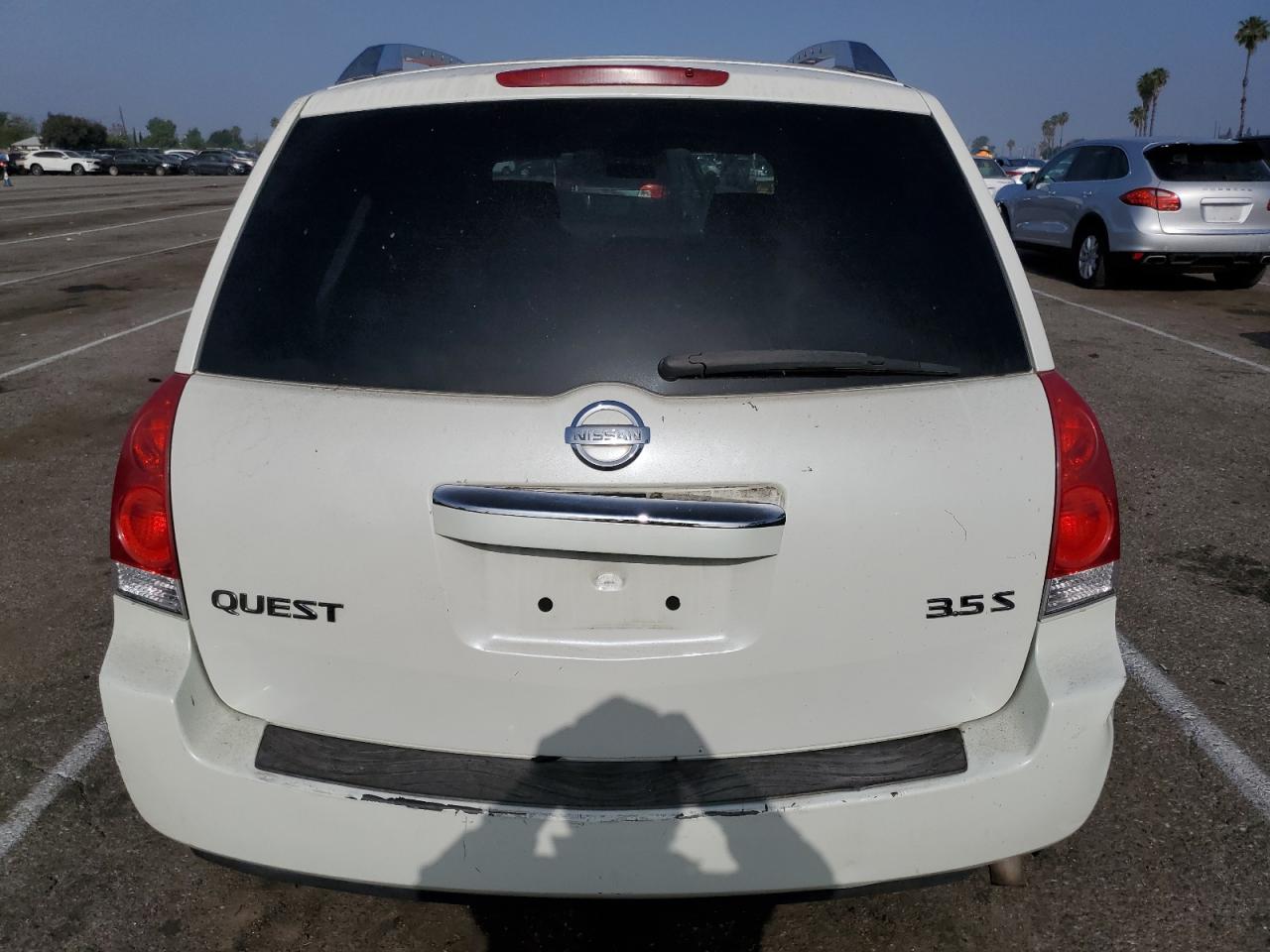 5N1BV28U08N108318 2008 Nissan Quest S