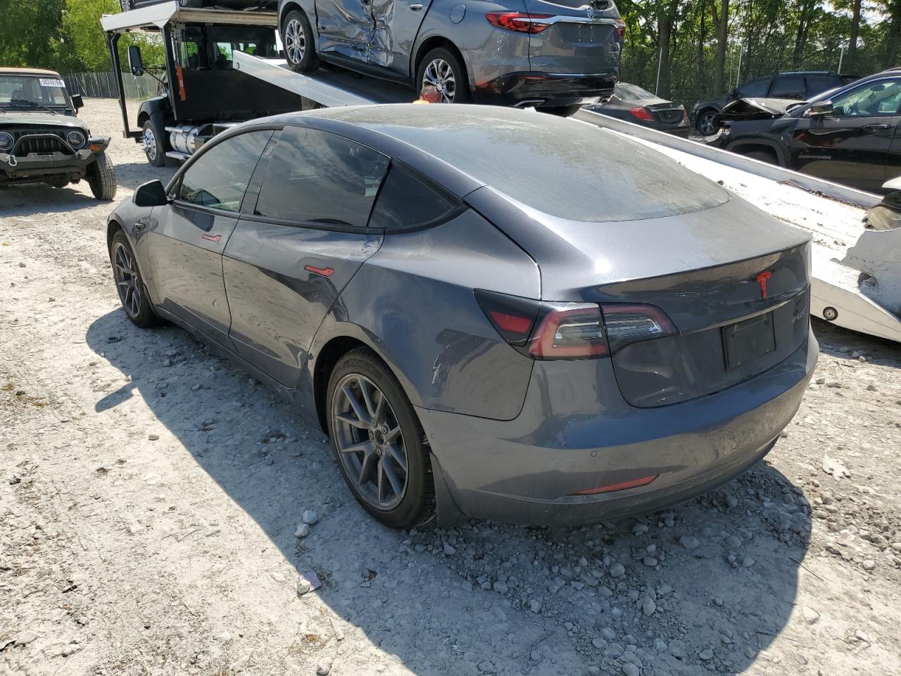 5YJ3E1EA8MF963306 2021 TESLA MODEL 3 - Image 2