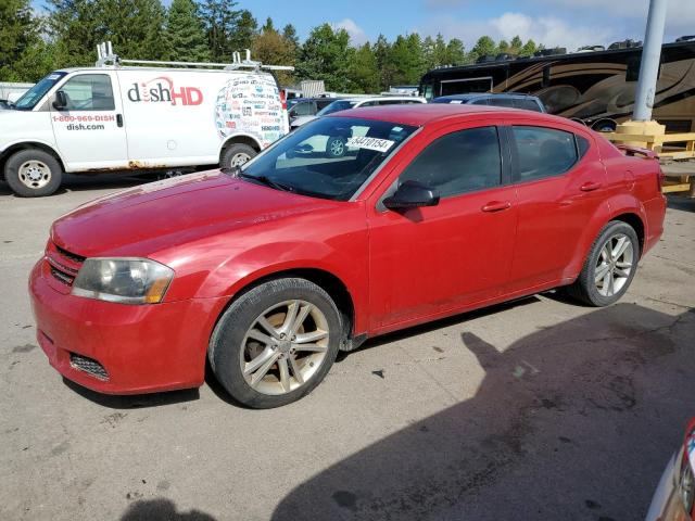 Седаны DODGE AVENGER 2014 Красный