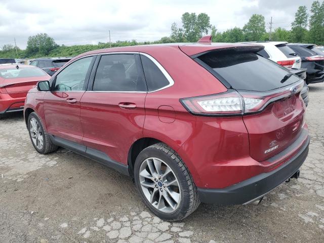  FORD EDGE 2017 Бордовый