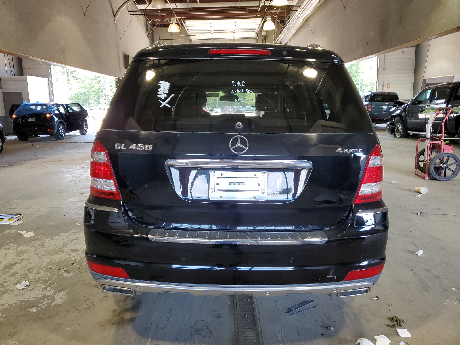 2012 Mercedes-Benz Gl 450 4Matic vin: 4JGBF7BE0CA802597