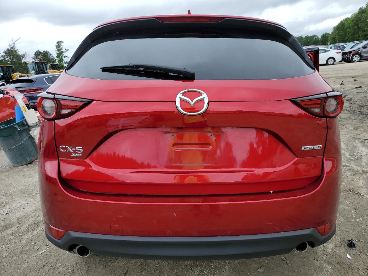 2021 Mazda Cx-5 Grand Touring VIN: JM3KFBDM1M0491093 Lot: 55232944