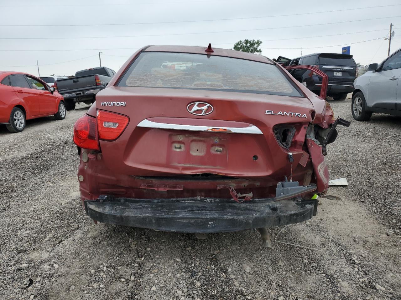 2010 Hyundai Elantra Blue VIN: KMHDU4AD7AU865469 Lot: 53253724