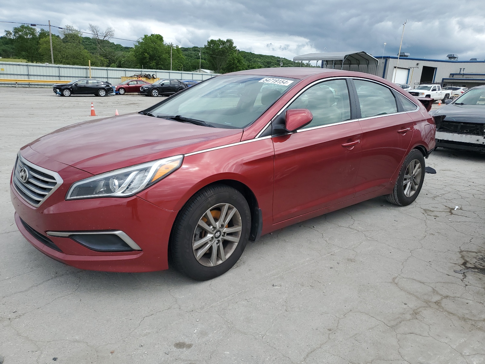 2016 Hyundai Sonata Se vin: 5NPE24AF1GH340409