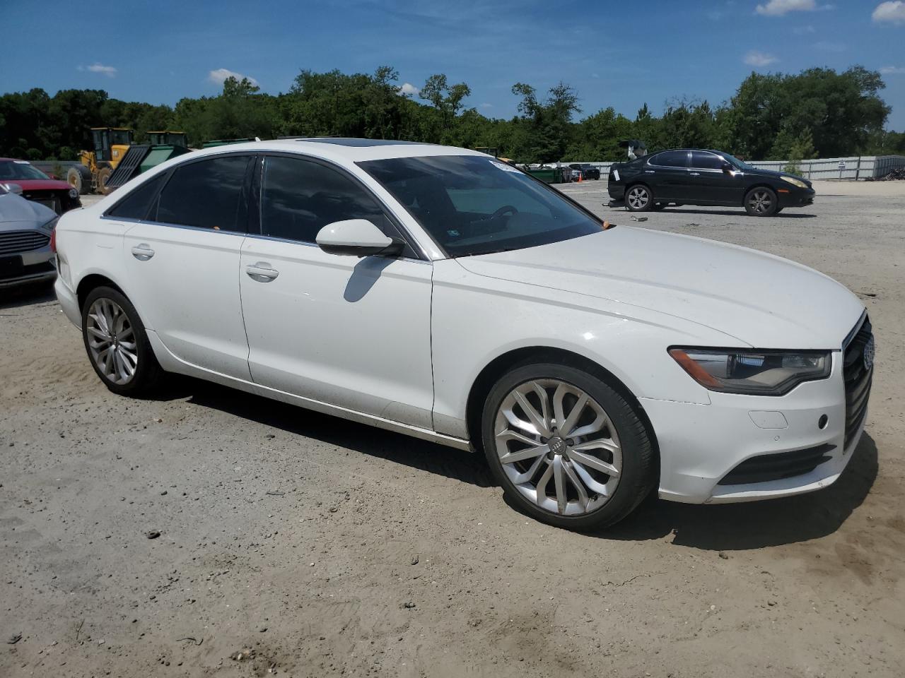 2014 Audi A6 Premium Plus VIN: WAUGFAFC3EN128244 Lot: 57241244