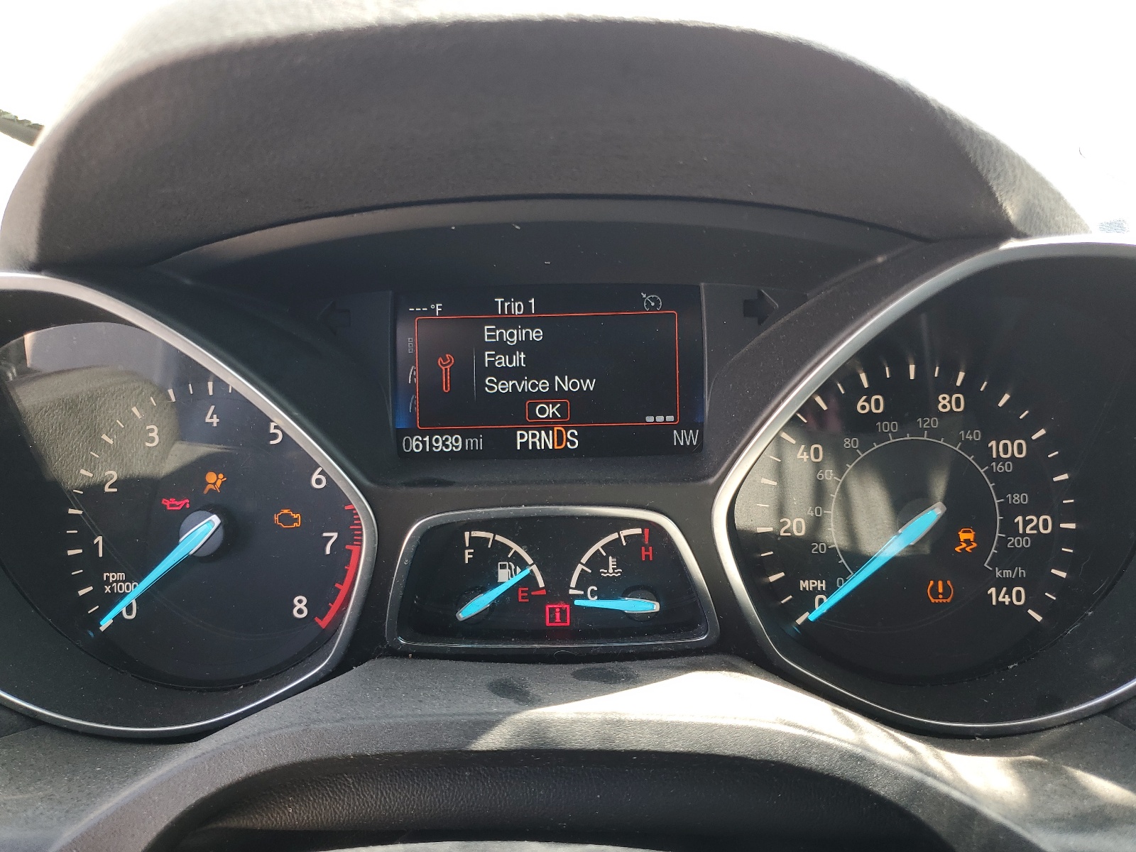 1FMCU0GDXHUE45534 2017 Ford Escape Se