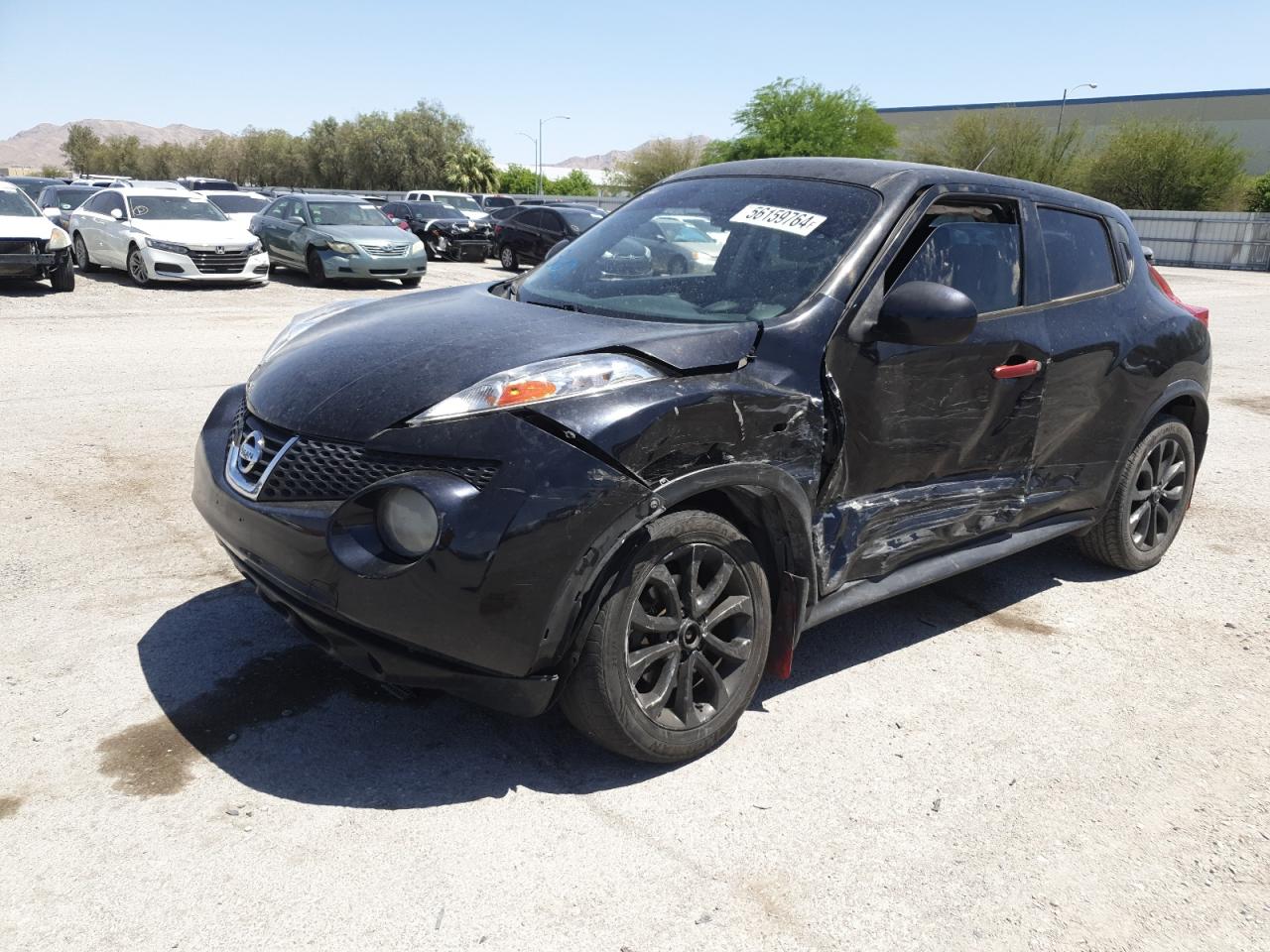 2014 Nissan Juke S VIN: JN8AF5MRXET454839 Lot: 56159764