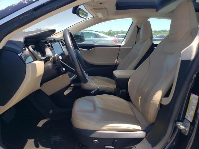  TESLA MODEL S 2014 Синий