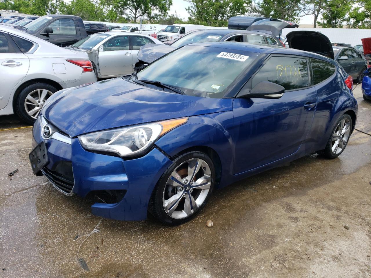 2017 Hyundai Veloster за продажба в Bridgeton, MO - Front End