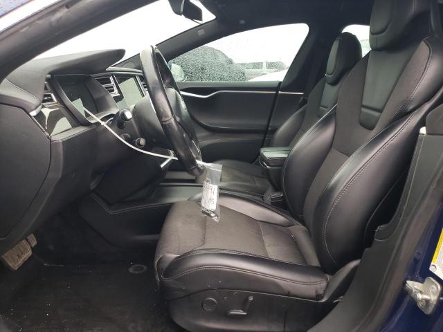  TESLA MODEL S 2017 Синий
