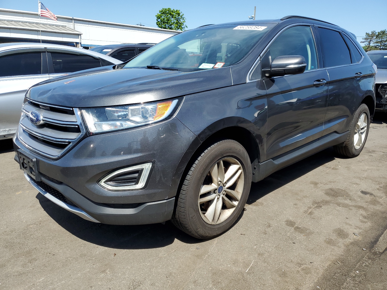 2017 Ford Edge Sel vin: 2FMPK4J94HBB24971