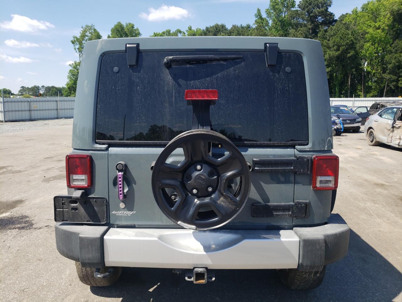 2014 Jeep Wrangler Unlimited Sahara VIN: 1C4HJWEG6EL120495 Lot: 55341044