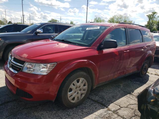  DODGE JOURNEY 2018 Красный