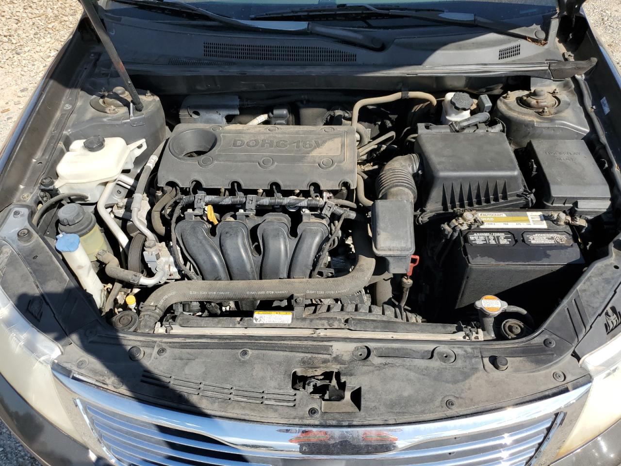 2009 Kia Optima Lx VIN: KNAGE228395314852 Lot: 55684034