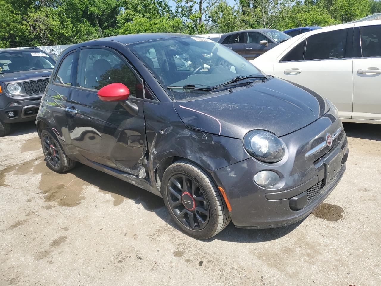2016 Fiat 500 Pop VIN: 3C3CFFAR2GT246187 Lot: 55903224