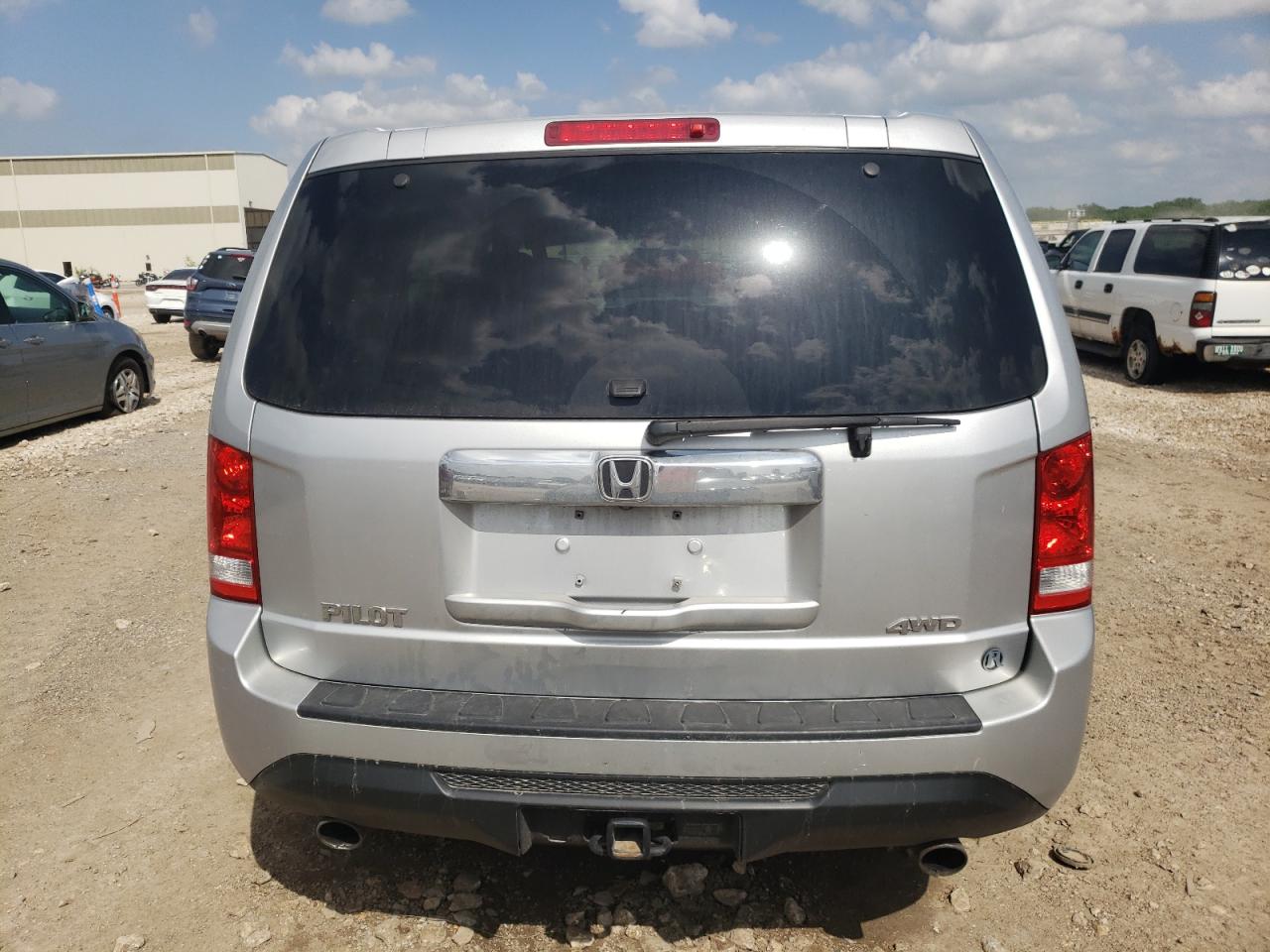 2014 Honda Pilot Exln VIN: 5FNYF4H74EB042593 Lot: 54167954