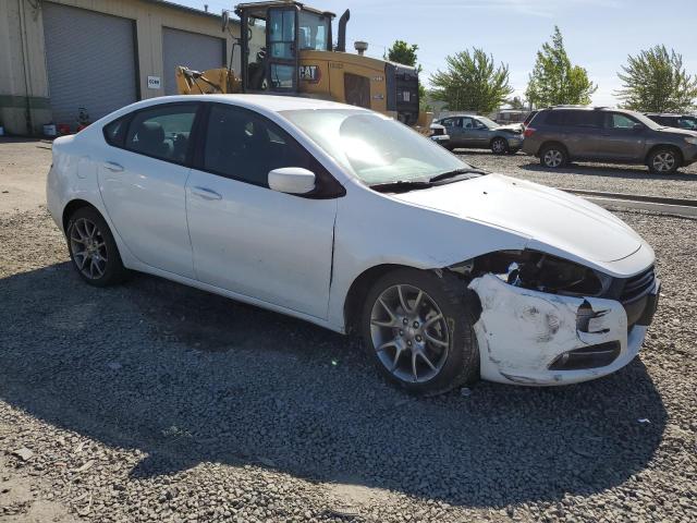  DODGE DART 2015 White