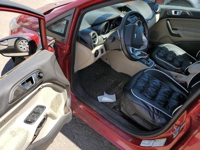  FORD FIESTA 2014 Красный