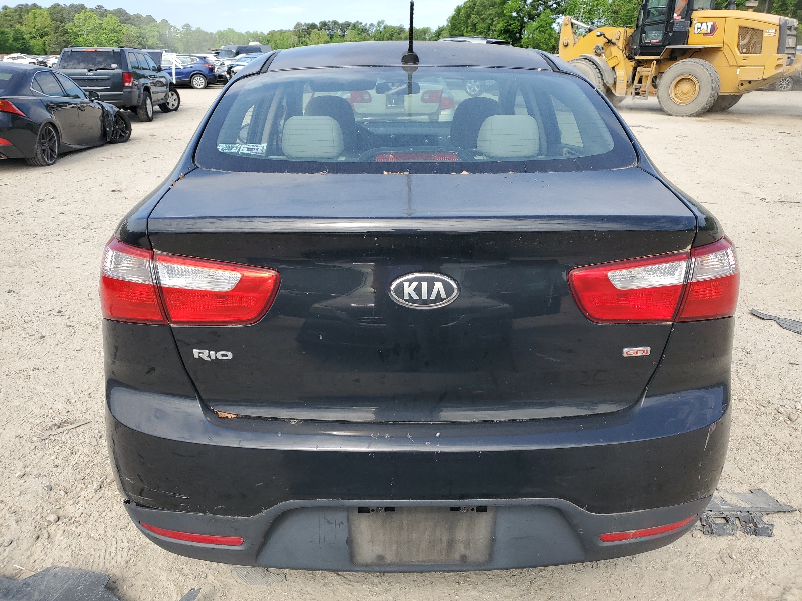 KNADM4A31E6402486 2014 Kia Rio Lx