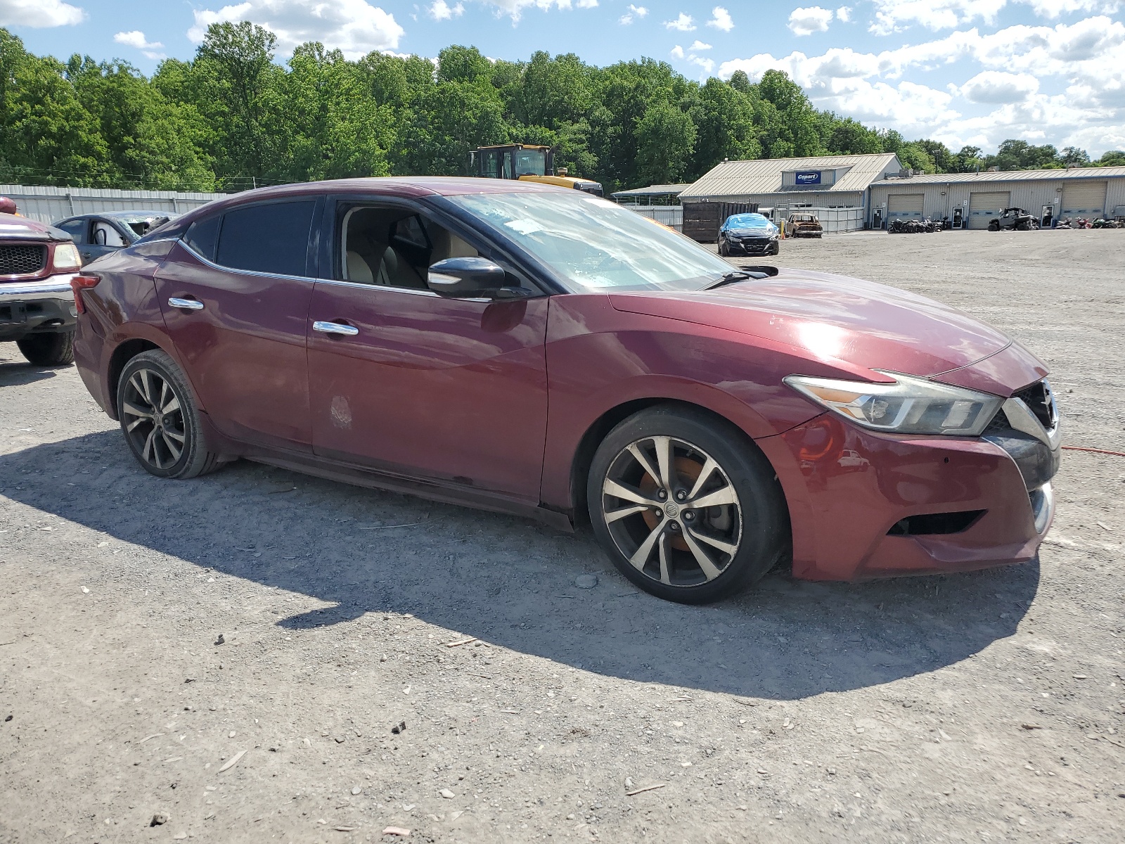 2017 Nissan Maxima 3.5S vin: 1N4AA6AP7HC414277