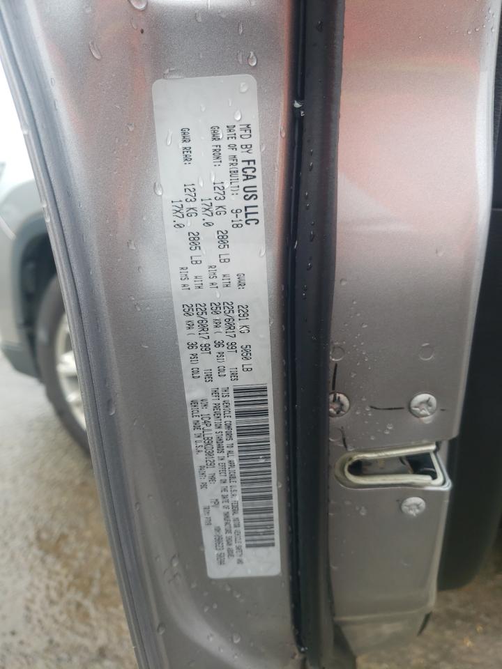 2019 Jeep Cherokee Latitude Plus VIN: 1C4PJLLB9KD301291 Lot: 56245284