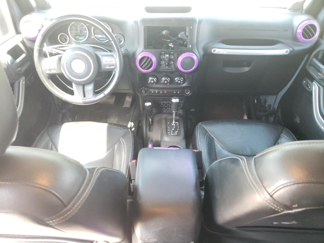 2014 Jeep Wrangler Unlimited Sahara VIN: 1C4HJWEG6EL120495 Lot: 55341044