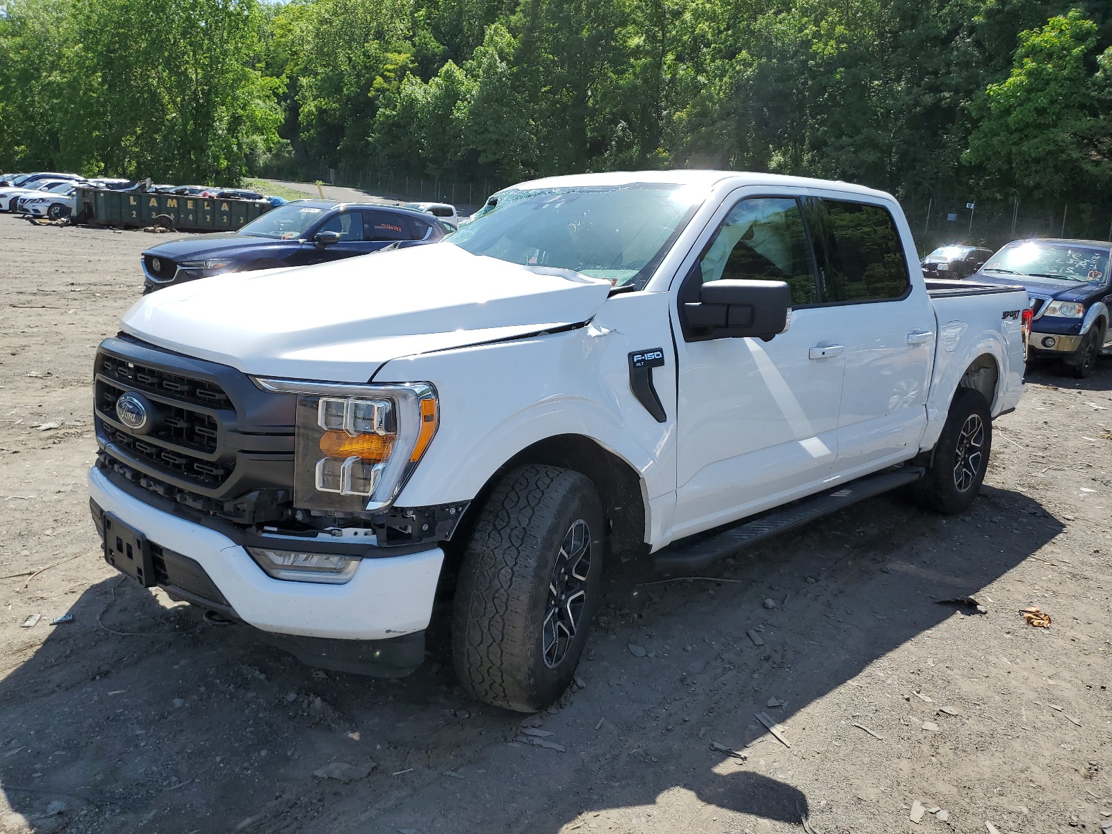 2022 Ford F150 Supercrew vin: 1FTFW1E56NKD64390