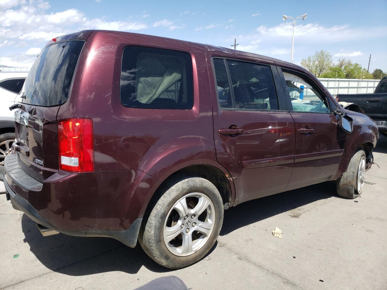 2015 Honda Pilot Exl VIN: 5FNYF4H50FB005797 Lot: 52921834