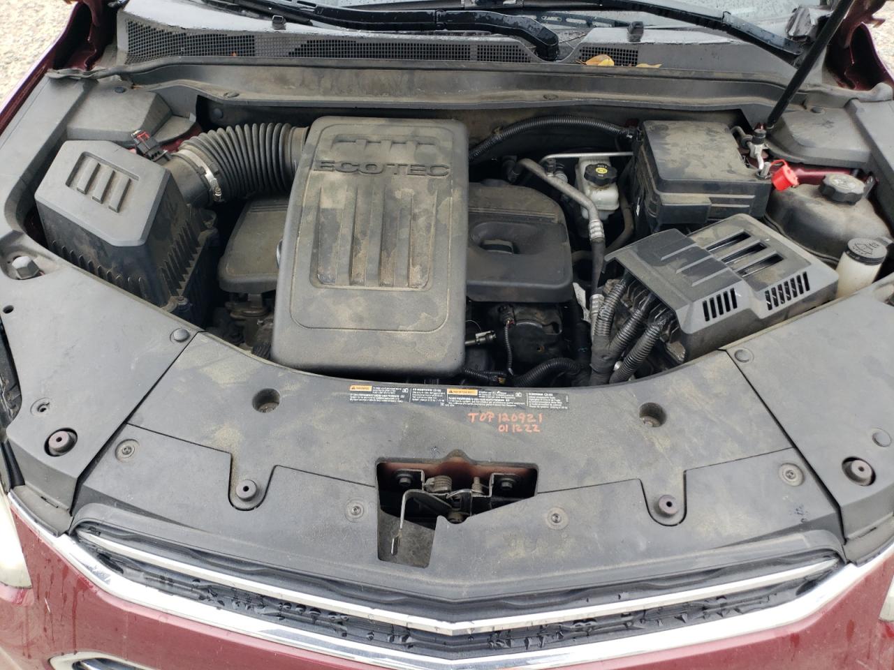 2016 Chevrolet Equinox Lt VIN: 2GNFLFEK9G6175998 Lot: 54230484