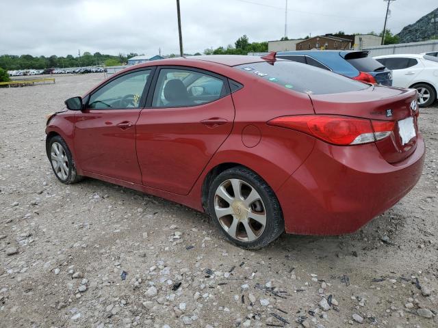 Седани HYUNDAI ELANTRA 2012 Червоний