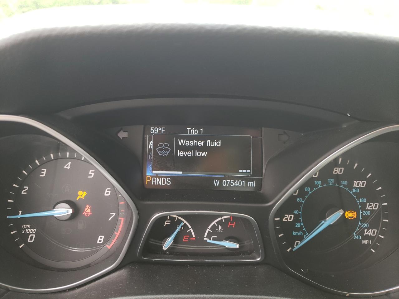 2014 Ford Focus Titanium VIN: 1FADP3J23EL291295 Lot: 55395894