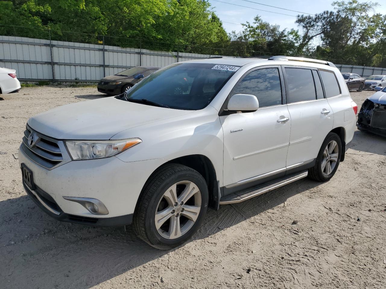 2013 Toyota Highlander Limited VIN: 5TDDK3EH1DS229284 Lot: 52947244