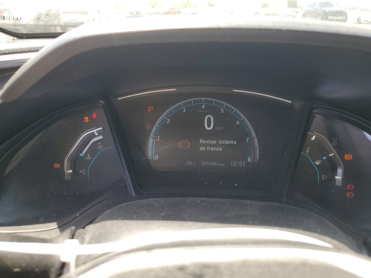 2019 Honda Civic Ex VIN: 19XFC2646KE601866 Lot: 53932204