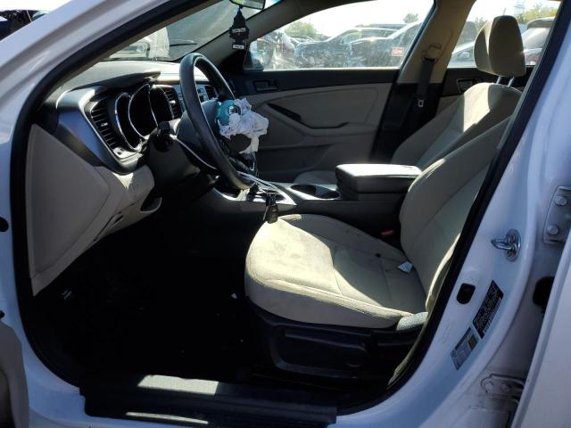 Sedans KIA OPTIMA 2013 Biały