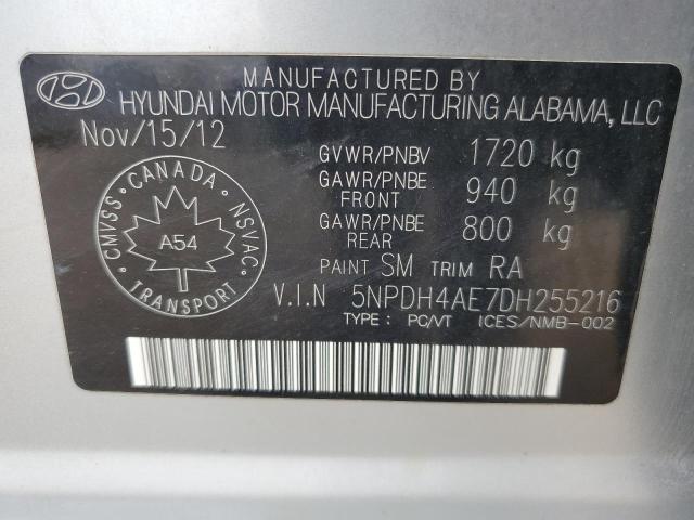 2013 HYUNDAI ELANTRA GLS