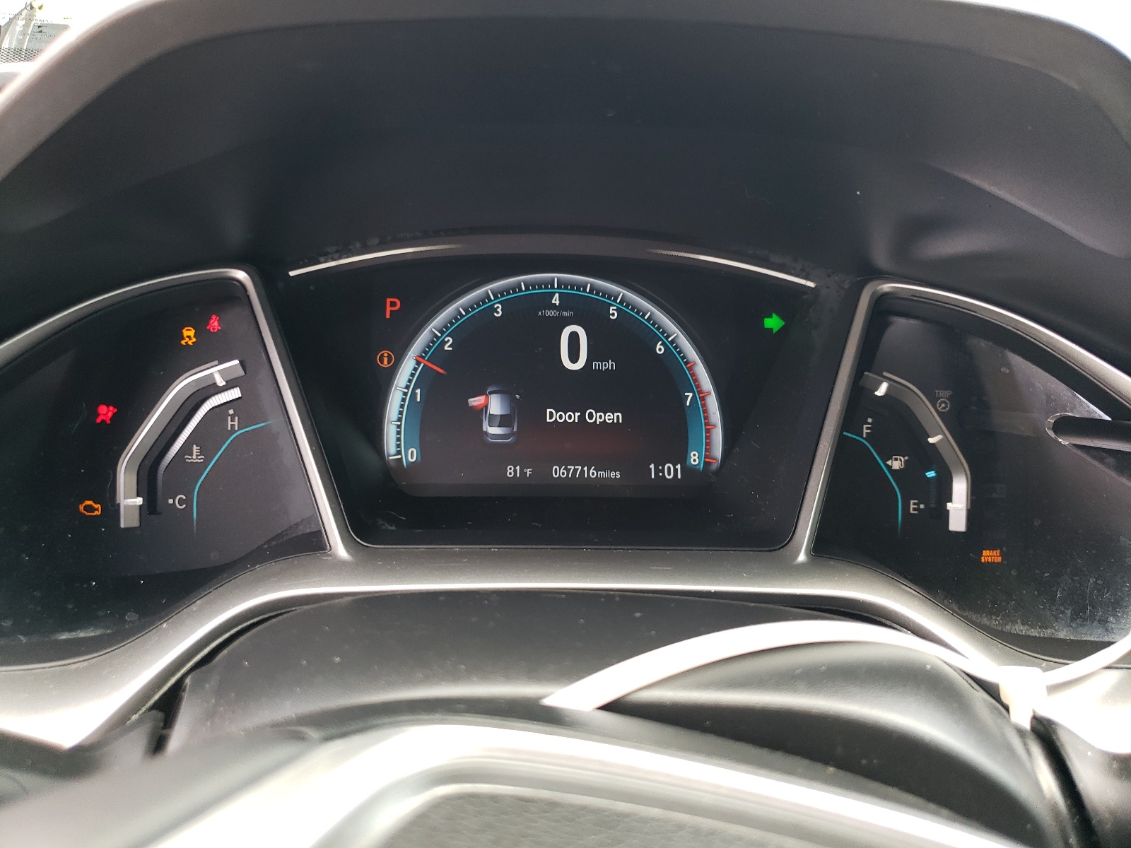 2018 Honda Civic Exl vin: 2HGFC1F76JH641972