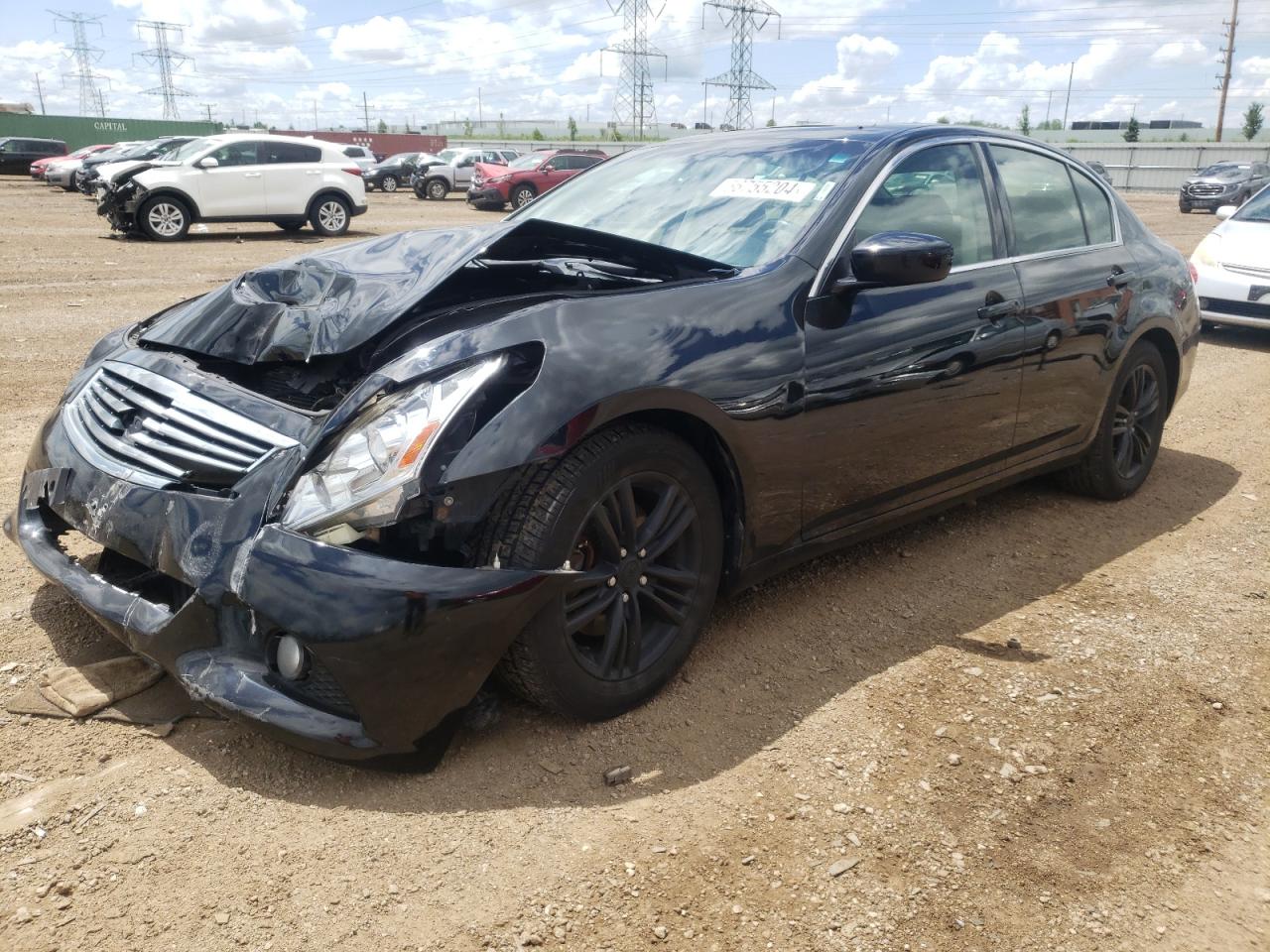 2015 Infiniti Q40 VIN: JN1CV6AR8FM521289 Lot: 56755204