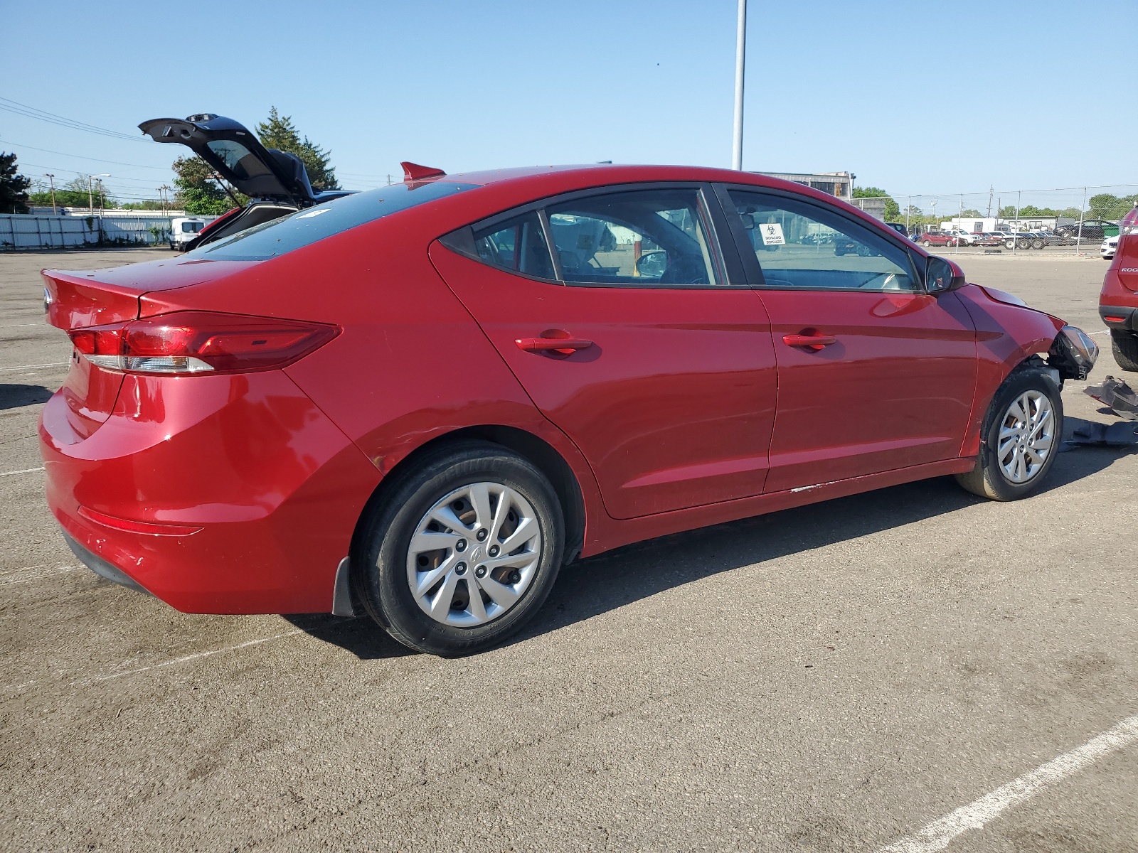 2017 Hyundai Elantra Se vin: KMHD74LF6HU421533