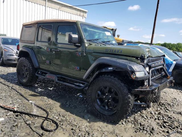  JEEP WRANGLER 2021 Зеленый