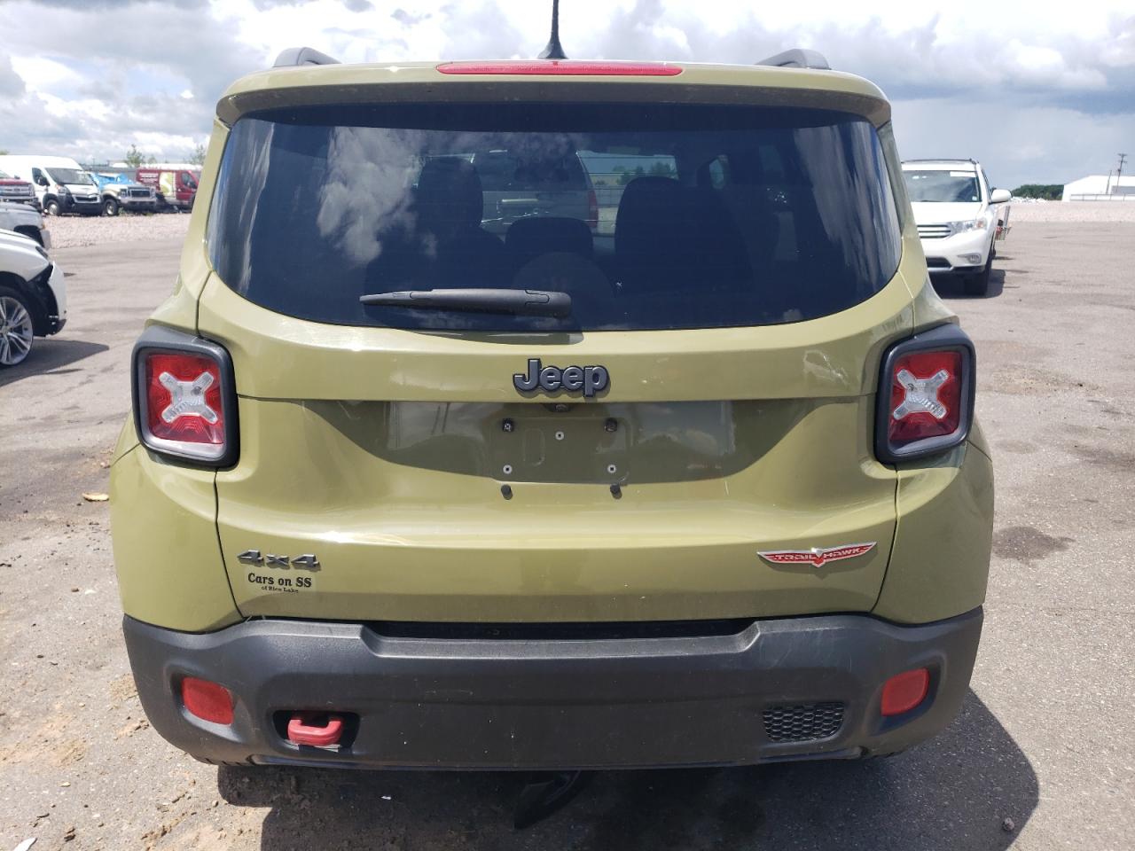 2015 Jeep Renegade Trailhawk VIN: ZACCJBCT0FPB70614 Lot: 56378214