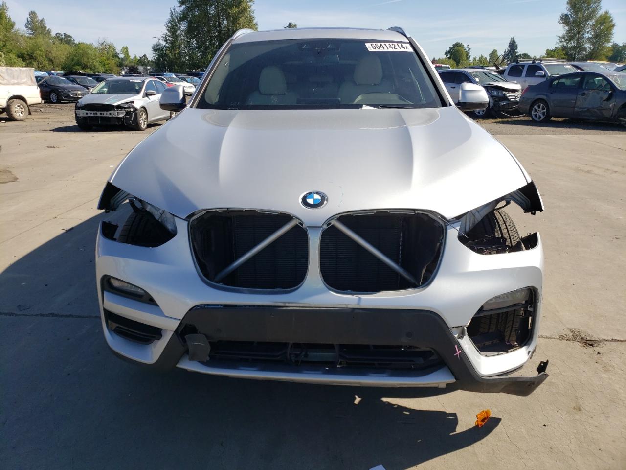 VIN 5UXTY5C05M9E87018 2021 BMW X3 no.5