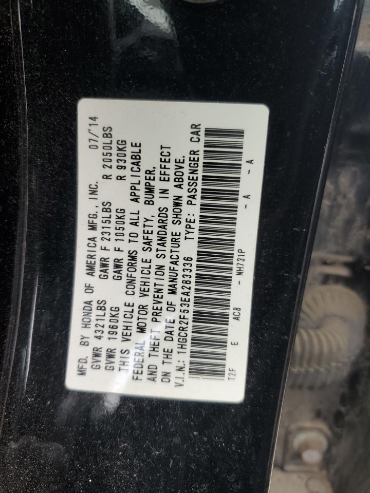 1HGCR2F53EA283336 2014 Honda Accord Sport