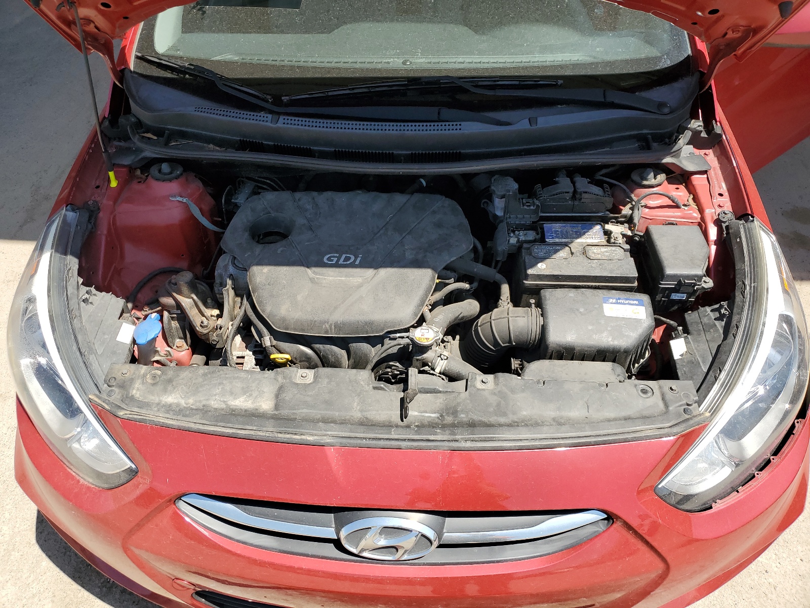 KMHCT4AEXFU914131 2015 Hyundai Accent Gls