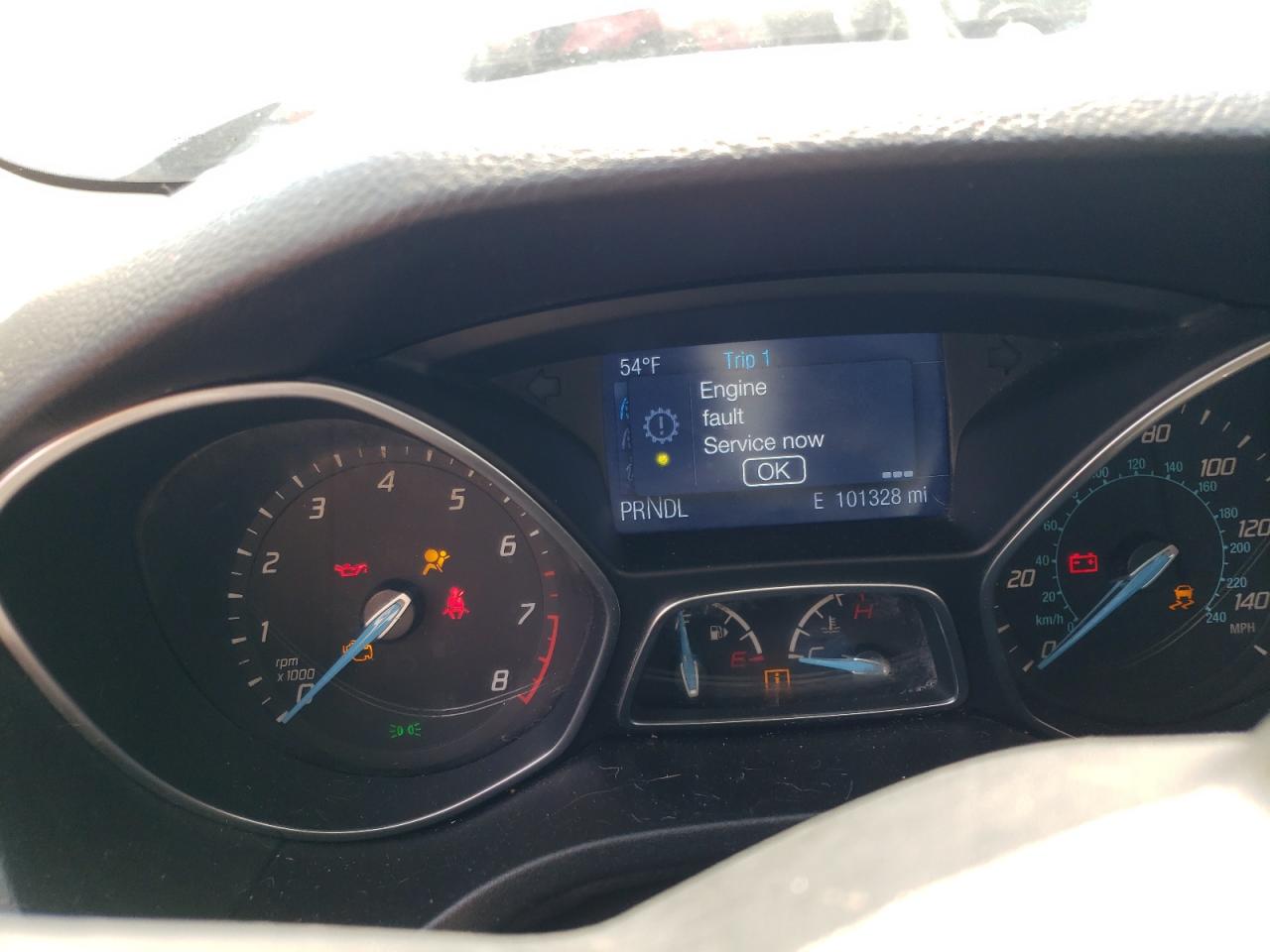 2014 Ford Focus Se VIN: 1FADP3F23EL345784 Lot: 55663814