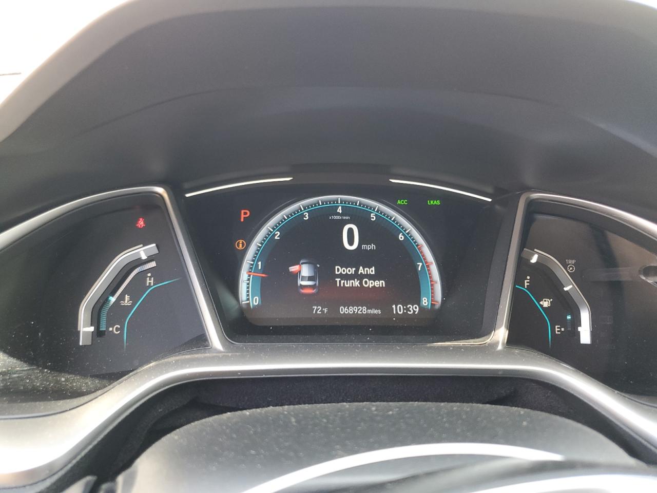 2019 Honda Civic Ex VIN: JHMFC1F35KX007317 Lot: 55280784