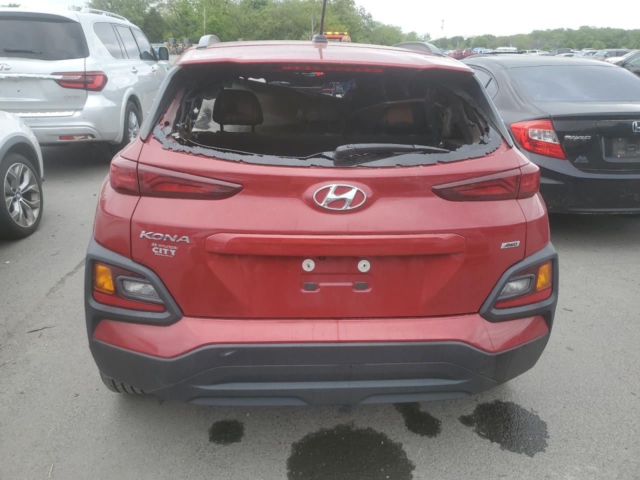 2020 Hyundai Kona Sel VIN: KM8K2CAA2LU398008 Lot: 54762564