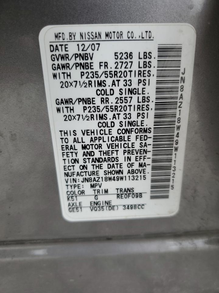 2009 Nissan Murano - Image 13