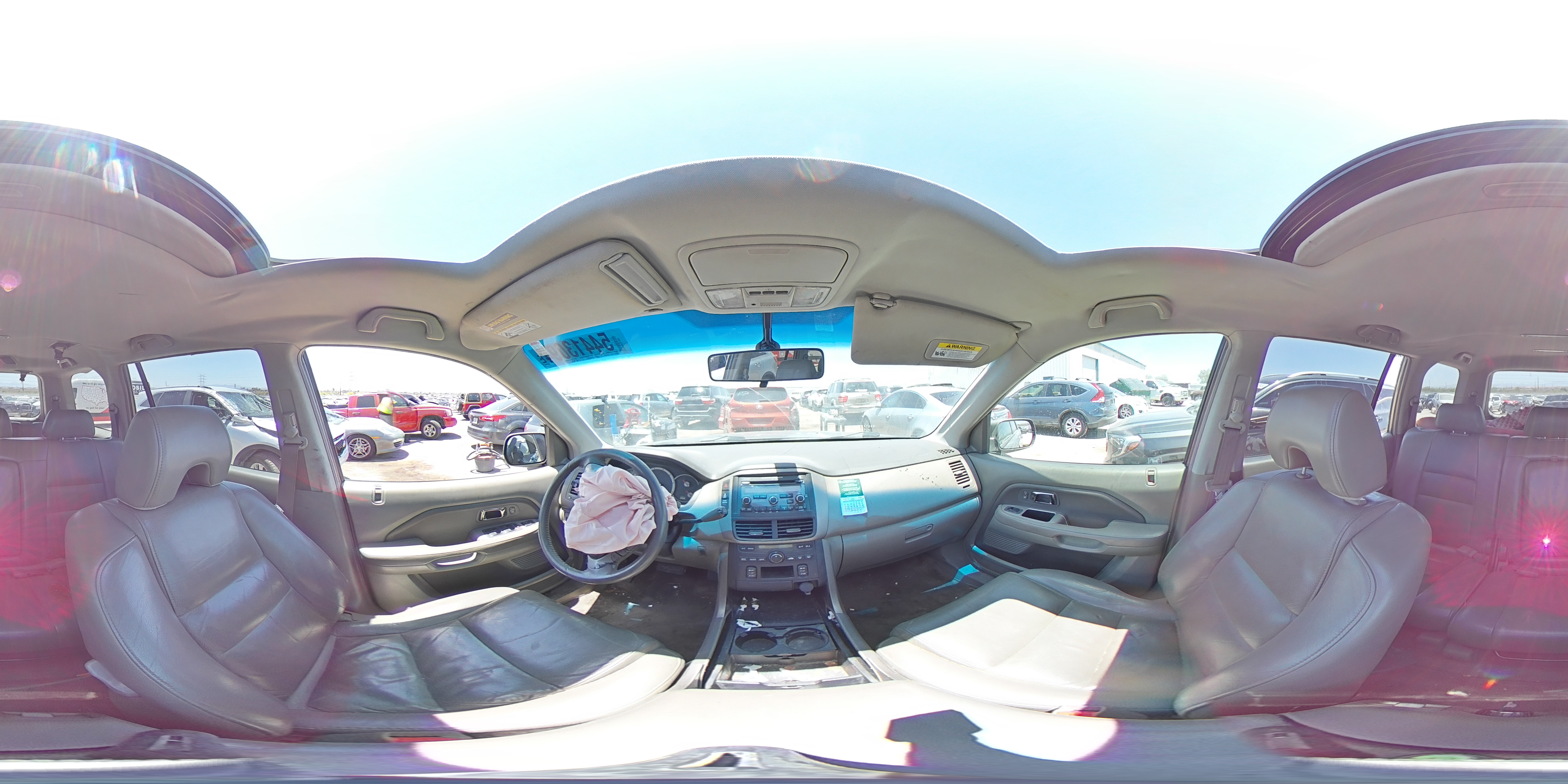 2007 Honda Pilot Exl VIN: 2HKYF18517H507204 Lot: 54413094