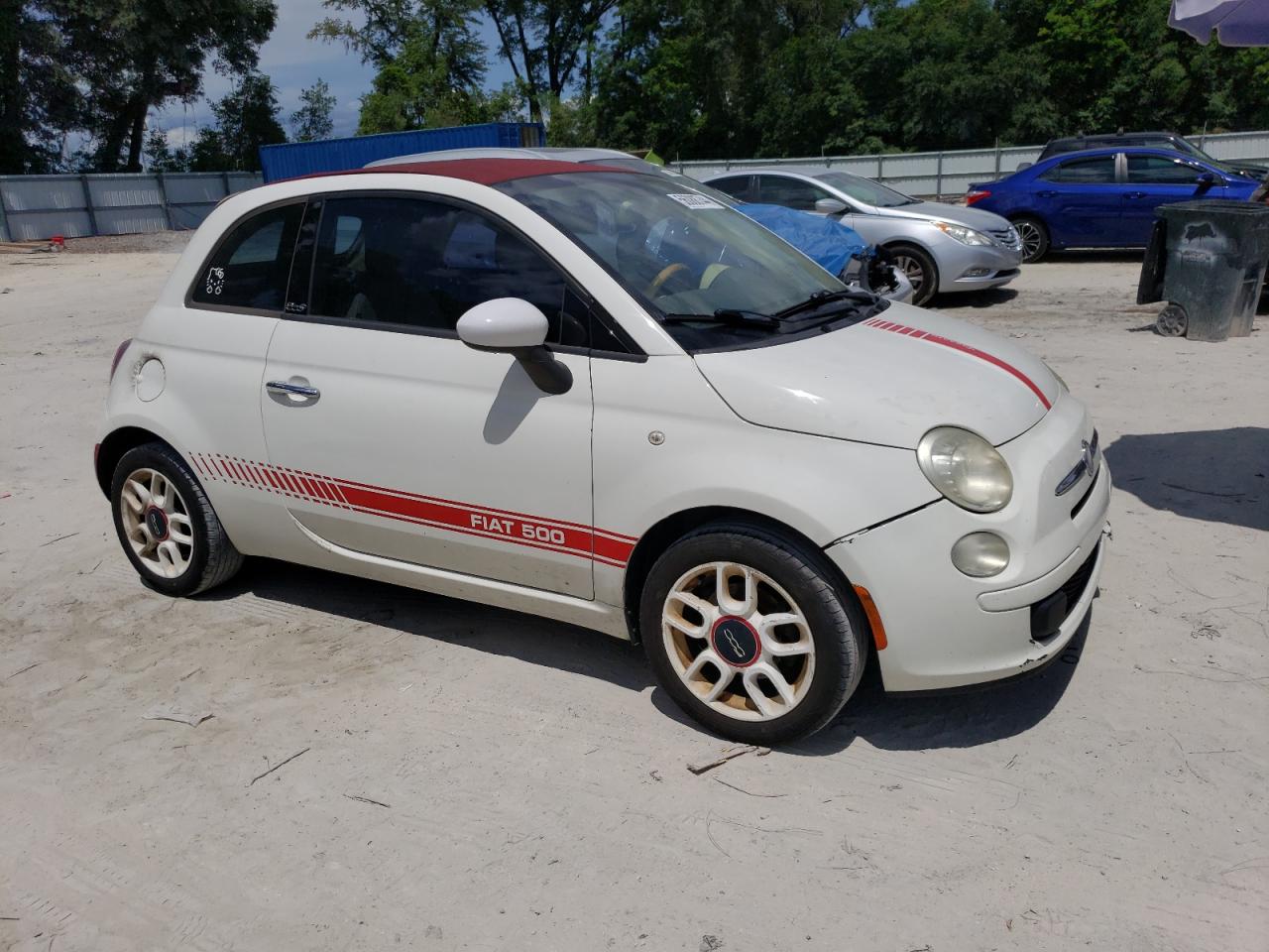 2012 Fiat 500 Pop VIN: 3C3CFFDR1CT328496 Lot: 56088744